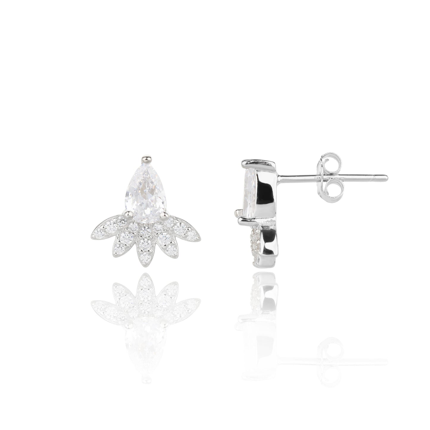 עגילי סחלב הבר - כסף אמיתי 295