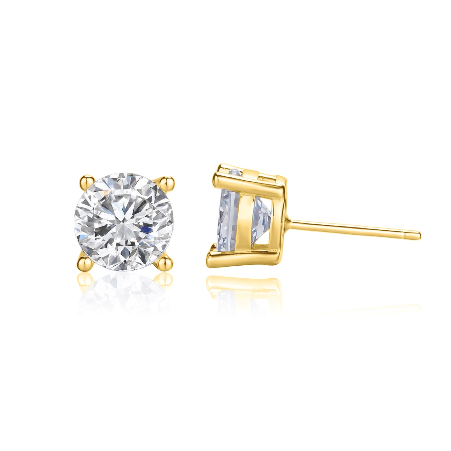 עגילי קרן השחר- זהב