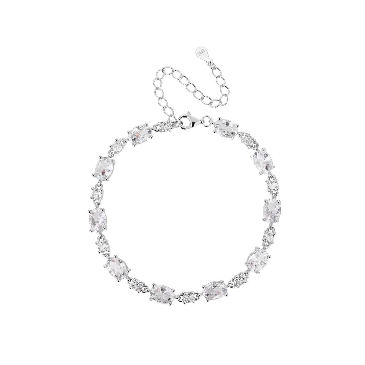 צמיד סלעי הפרא- כסף