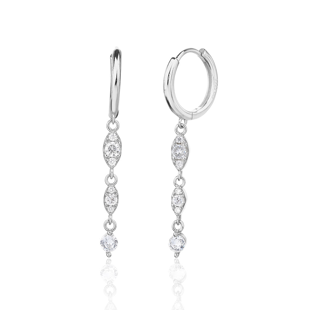 עגילי הטוליפ- כסף