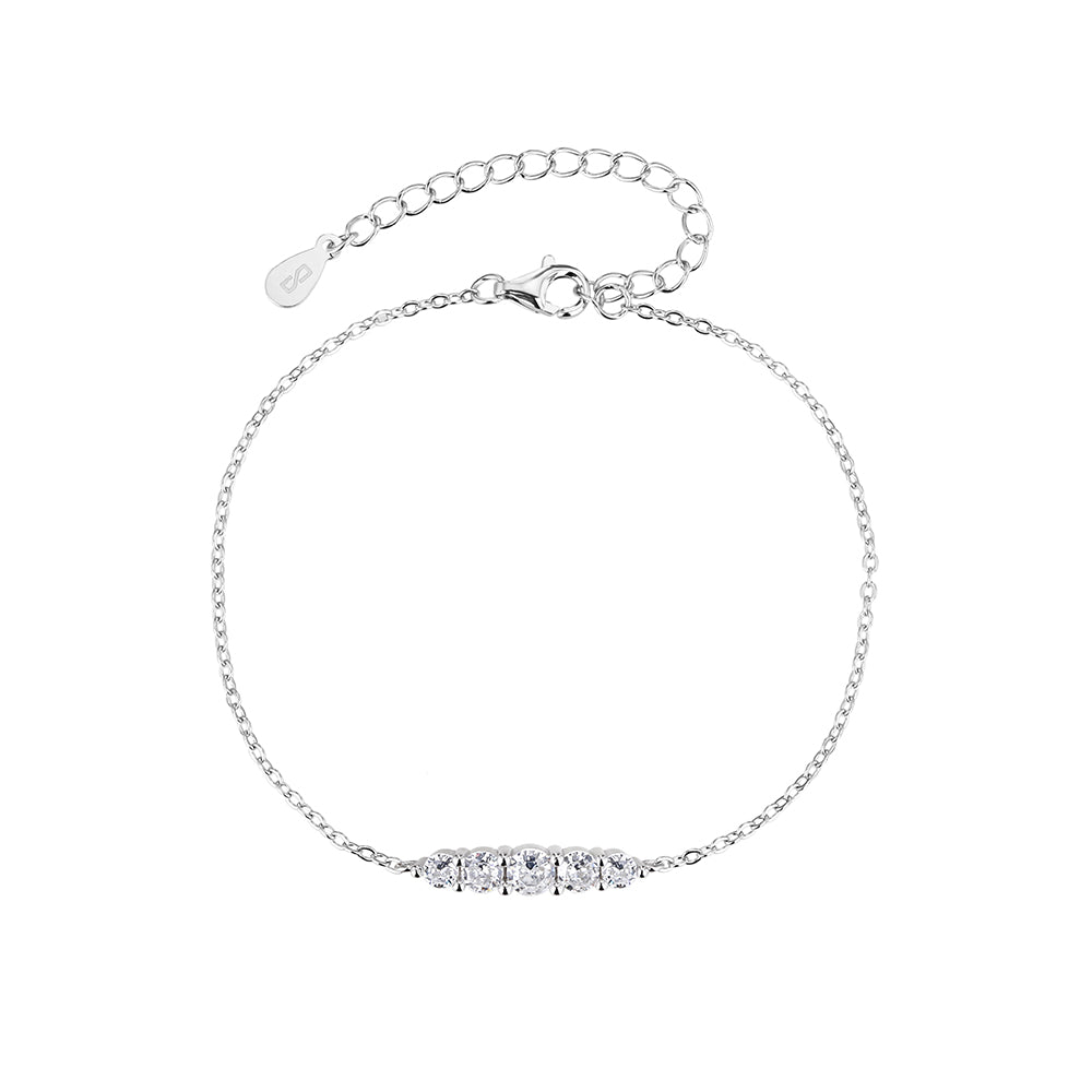 צמיד מרסיה- כסף