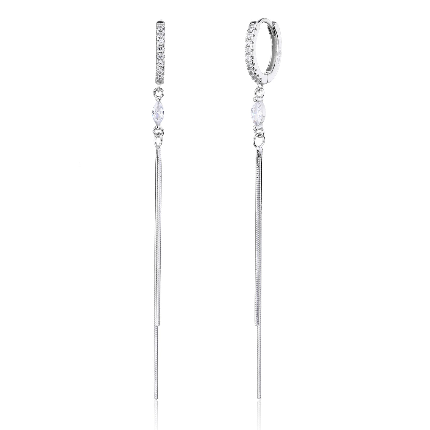 עגילי שירת הרוח- כסף