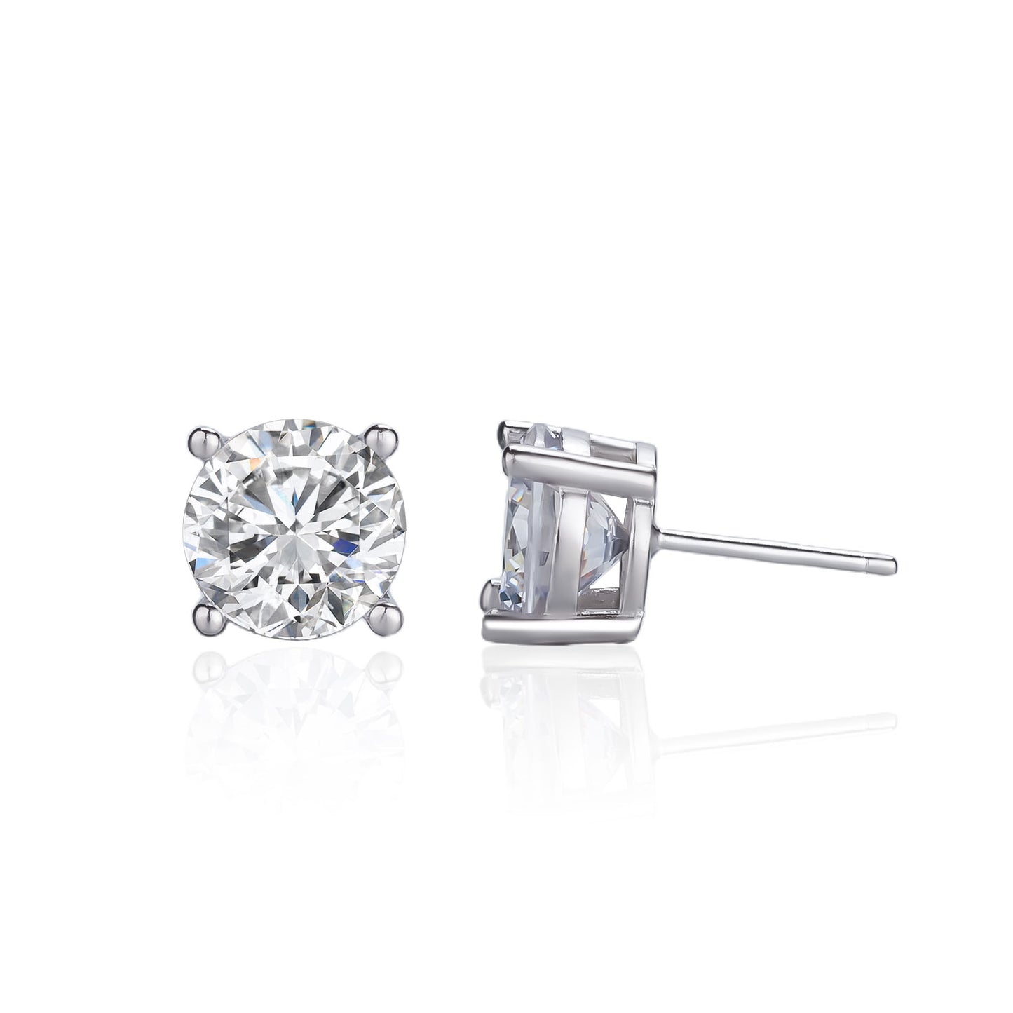 עגילי קרן השחר- כסף