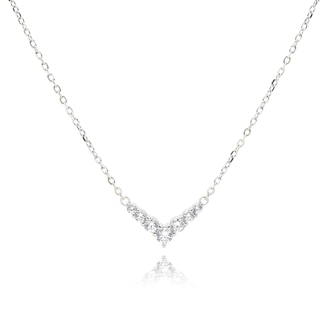 שרשרת המלאך הלבן - כסף