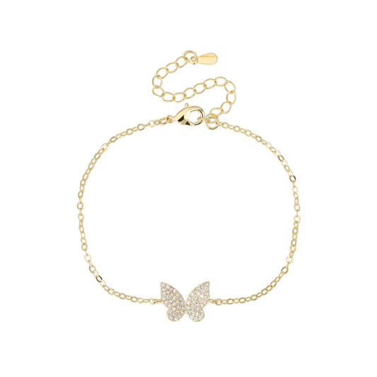 צמיד פרפר הזהב