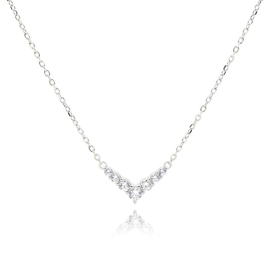 שרשרת המלאך הלבן - כסף