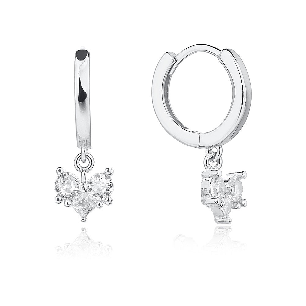 עגילי שירת הלב- כסף