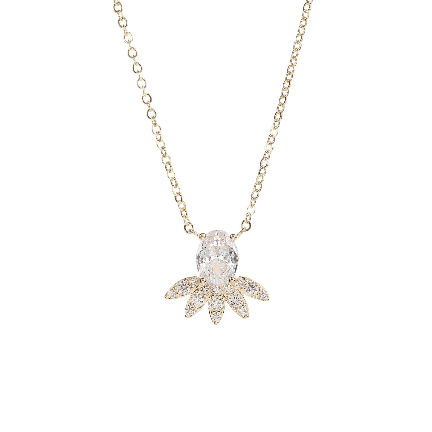 שרשרת השתקפות הלוטוס - זהב