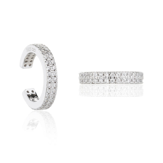 עגילי הליקס ברק הכסף