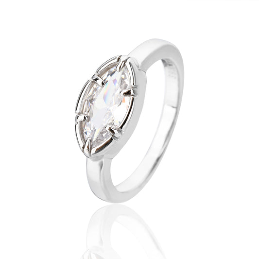 טבעת אבן תרשיש - כסף