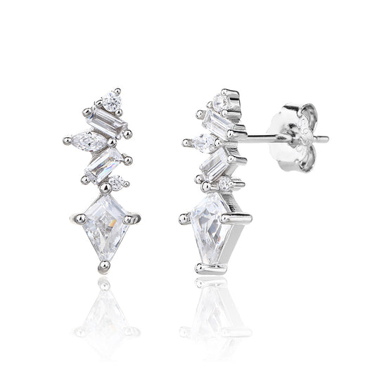 עגילי טל חרמון- כסף