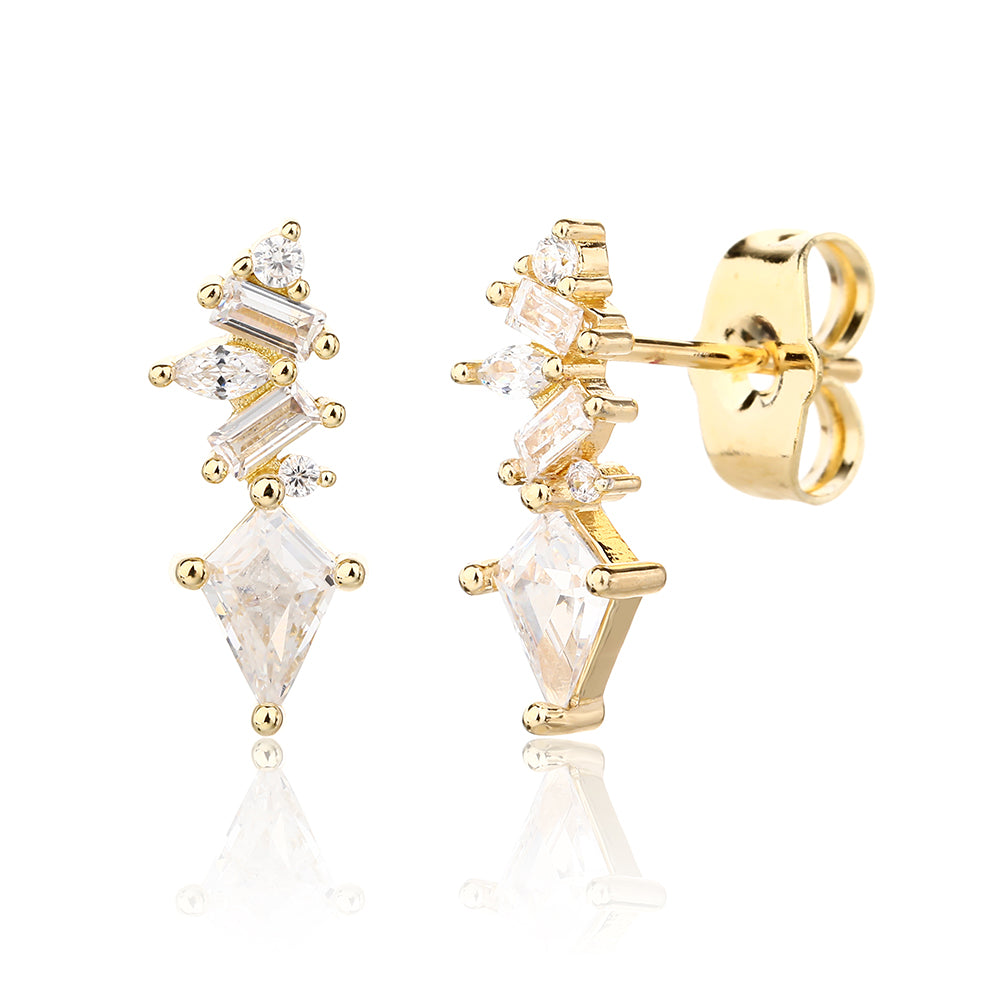 עגילי טל חרמון- זהב