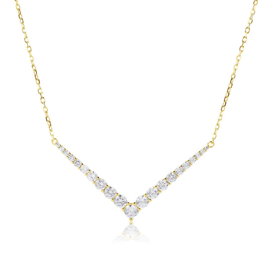 שרשרת זרמט- זהב