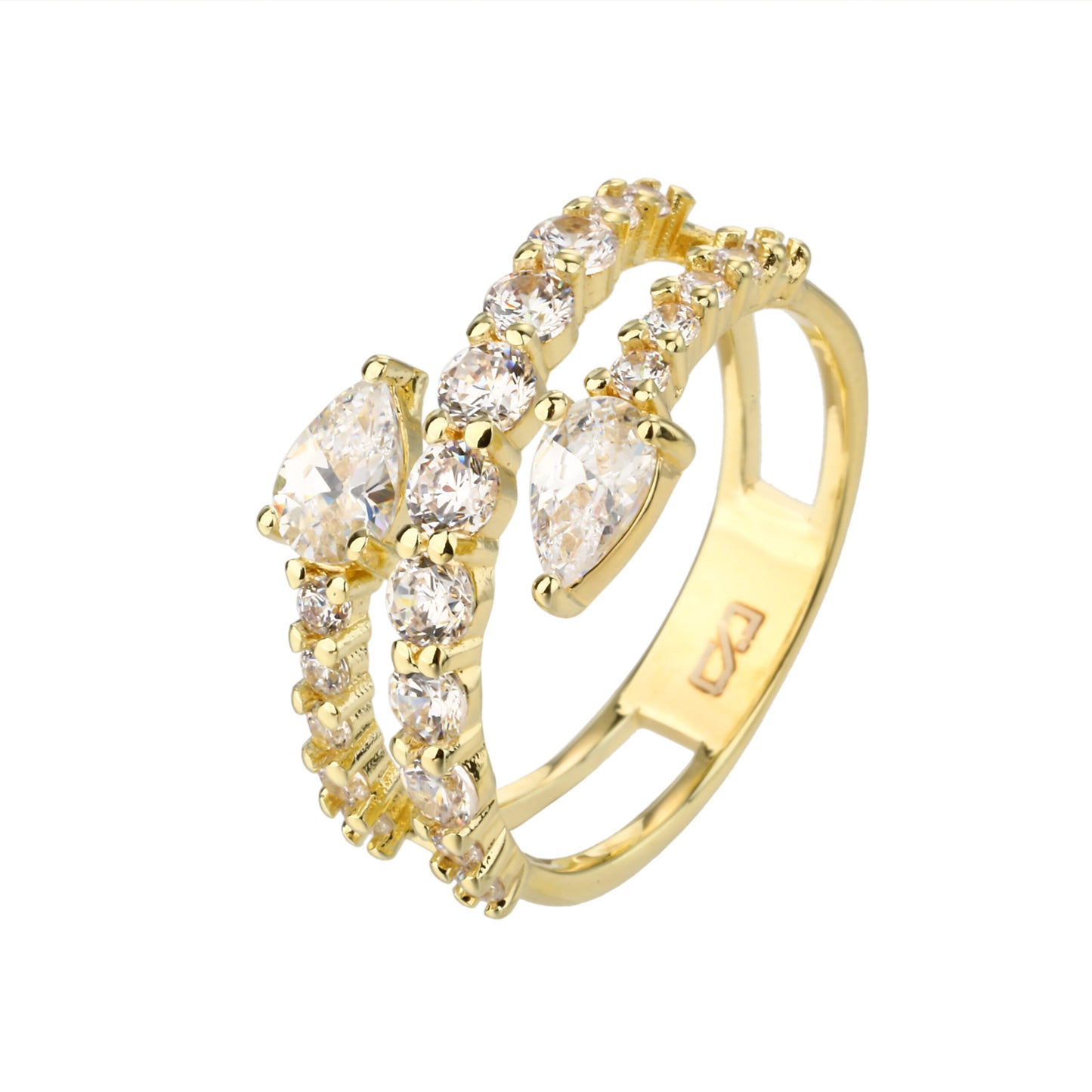 טבעת דרך האור - זהב