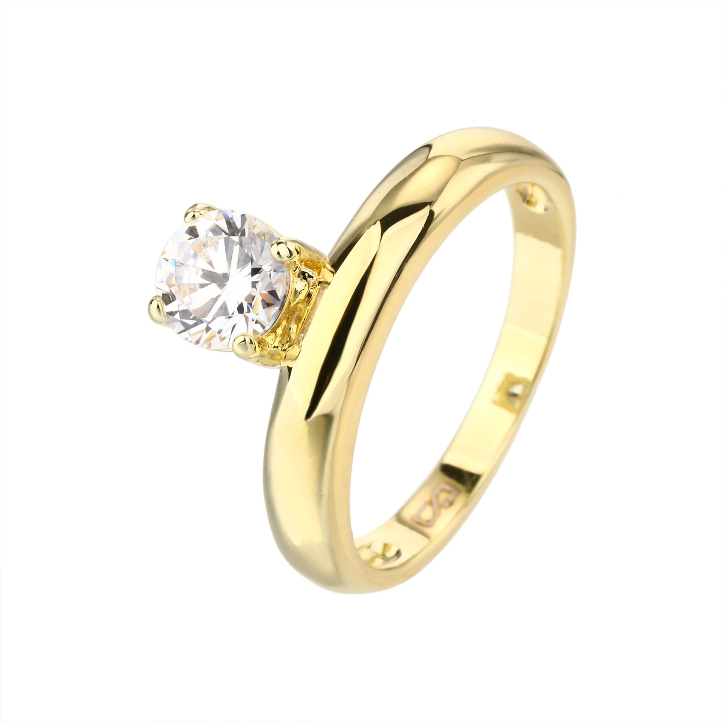 טבעת אלומה- זהב