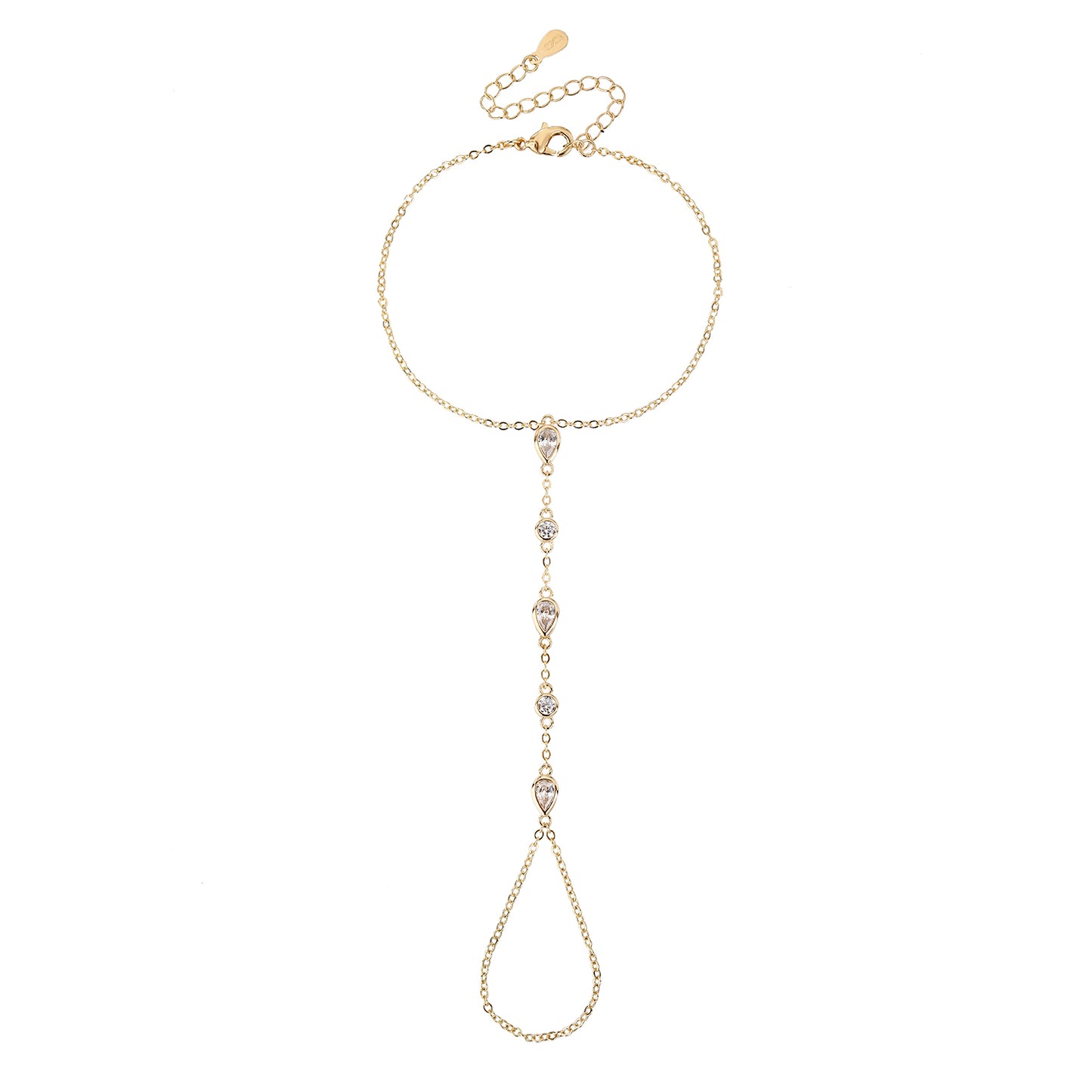 צמיד גאדי טיפות - זהב